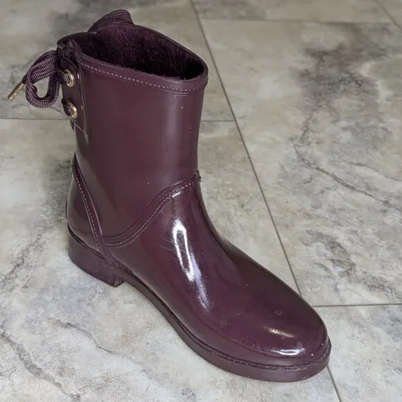Michael Kors Rain Boots (women's 6) - Picture 3 of 9